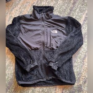 Black fuzzy north face